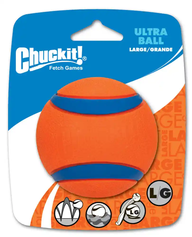 Chuckit! | Ultra Rubber Ball Large 3"