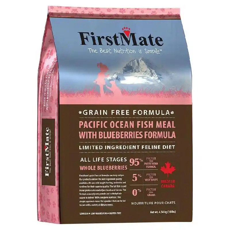 FirstMate | Cat - LID Pacific Fish Blueberry 4-lb