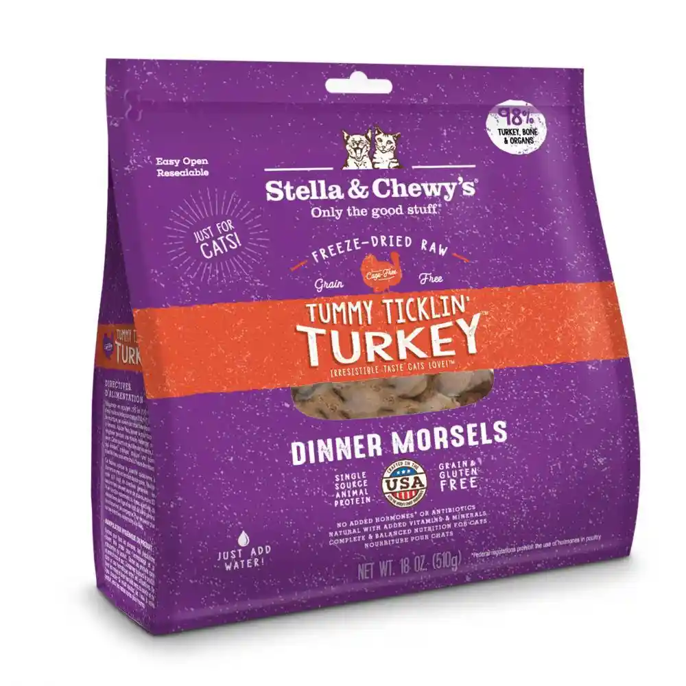 S&C | Cat - FD Tummy Ticklin Turkey 18oz