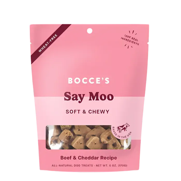 Bocce's | Dog Soft & Chewy Say Moo 6oz