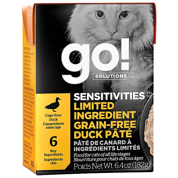 GO! | Cat - Sensitivities Duck 24/6.4-oz