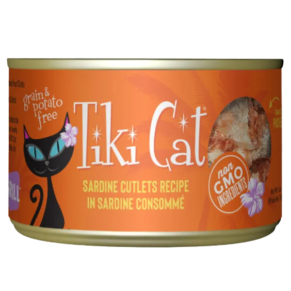 Tiki Cat | Hawaiian Grill Tahitian Sardine 8/6-oz