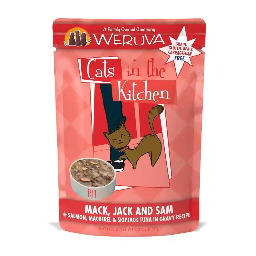 CITK | Cat - Mack Jack & Sam 12/3-oz Pouch
