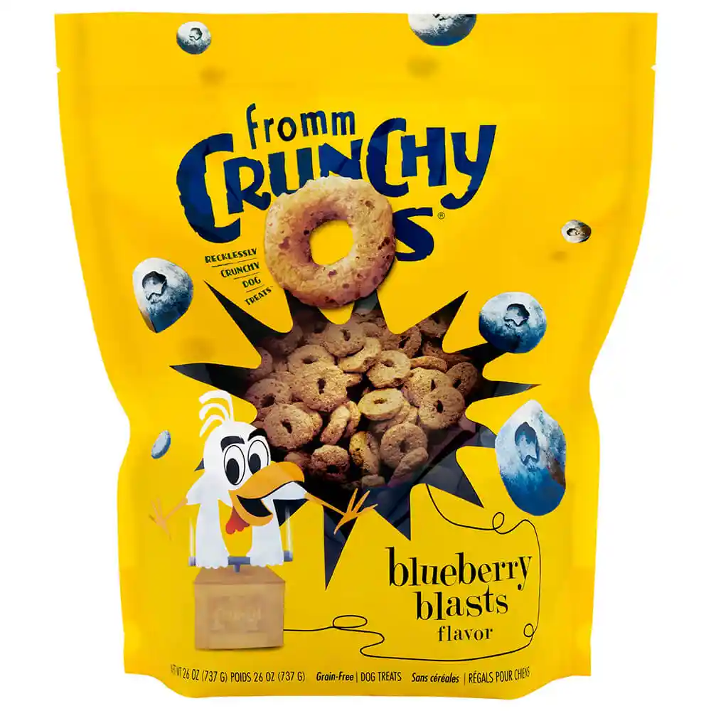 Fromm | Crunchy Os Blueberry Blasts 26-oz