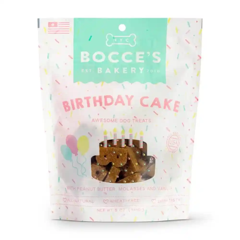 Bocce's | Dog Crunchy Birthday Cake 5oz