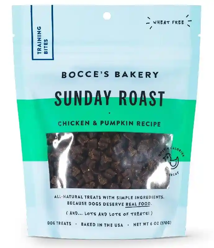 Bocce's | Dog Training Bites Sunday Roast 6oz