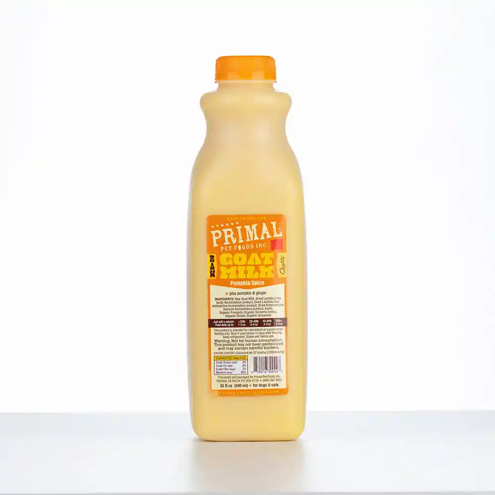 Primal | Frozen Raw Goat Milk Pumpkin 32-oz