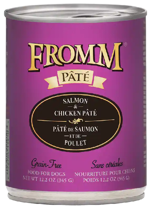Fromm | Dog - Salmon & Chicken Pate 12/12.2-oz