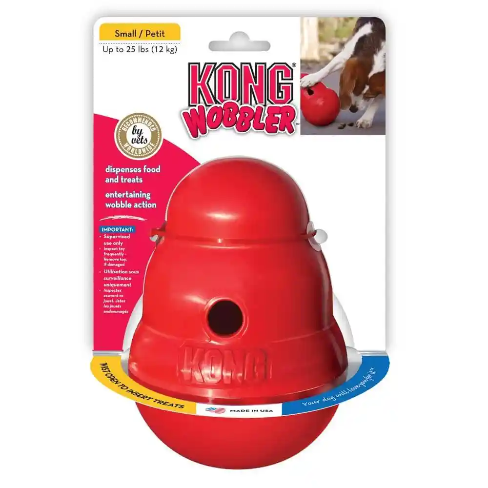 KONG | Wobbler Dispenser Small Red