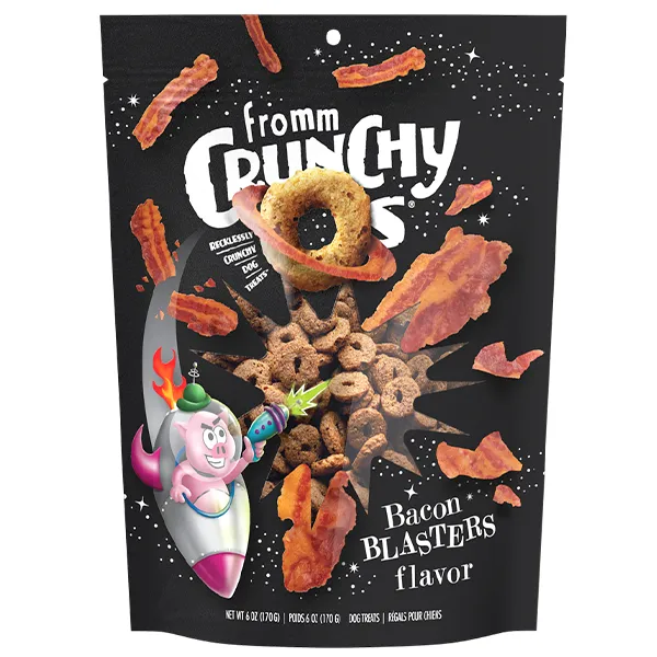 Fromm | Crunchy Os Bacon Blasters Treats 6-oz