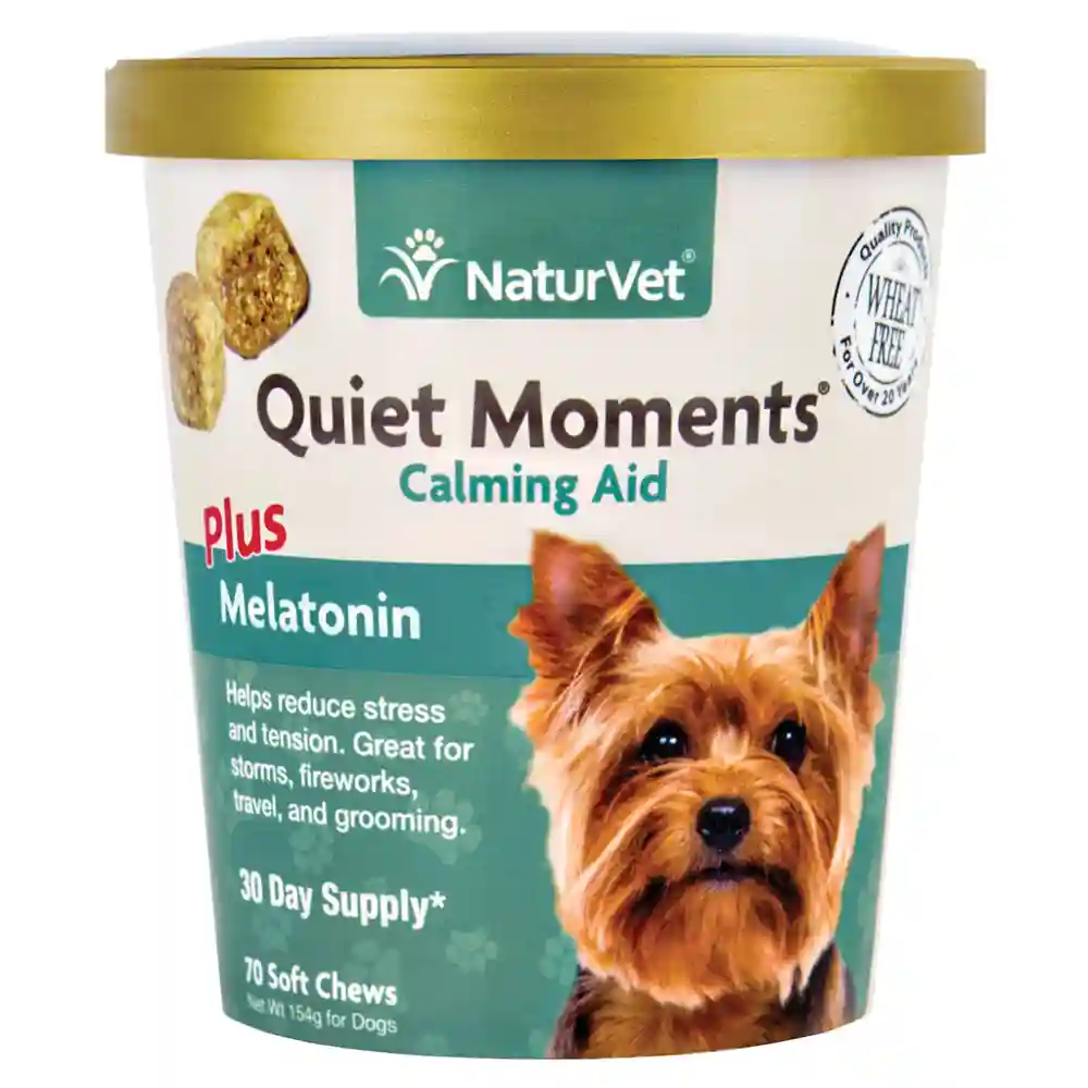 NaturVet | Soft Chew Quiet Moments Melatonin 65ct