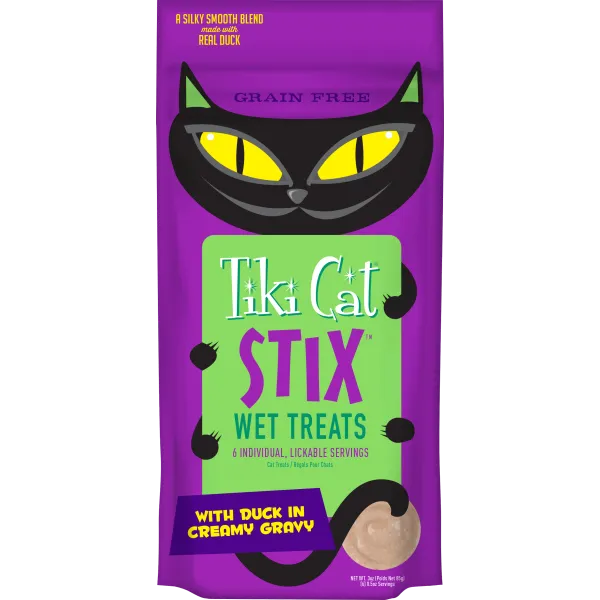 Tiki Cat | Stix Wet Treats GF Duck Gravy 12/3-oz