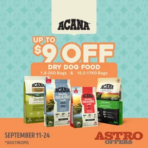 ACANA | Dollars OFF…