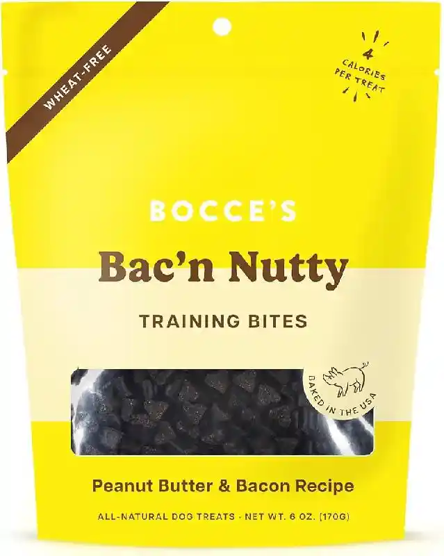 Bocce's | Dog Training Bites Bac'Nutty 6-oz