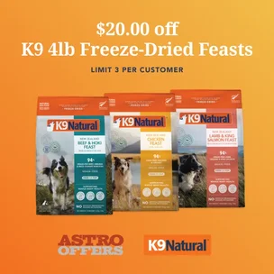 K9 Natural | $20.00…