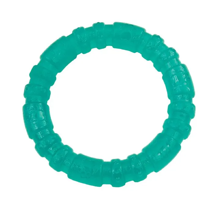 Li'l Pals | Antimicrobial Toy 4" Ring Teal