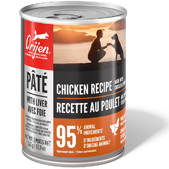 Orijen 12.8 Oz Dog Can Poultry Pate With Liver 12/cs