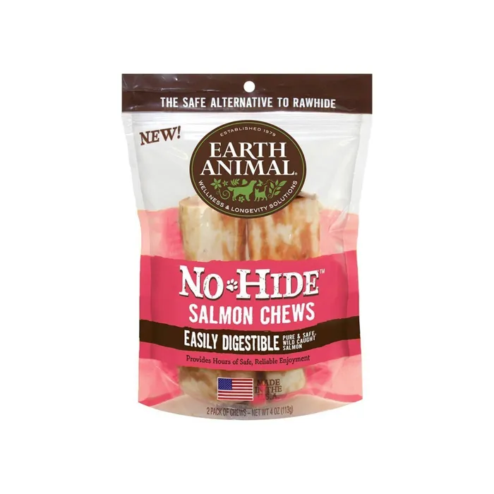 Earth Animal | No-Hide Salmon 7" 2pk