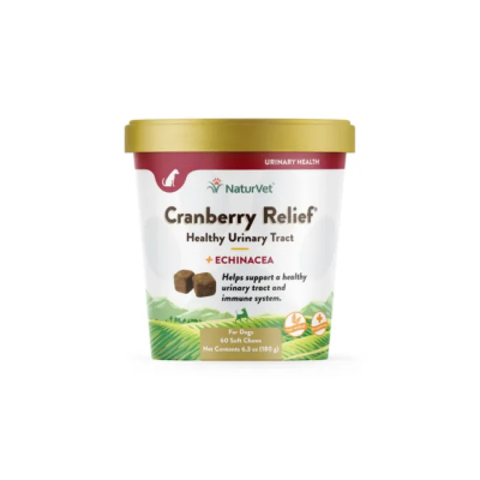 NaturVet | Soft Urinary Relief Cran + Echinac 60ct