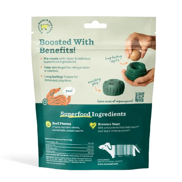 Woof | Pupsicle Pops Beef & PB Small