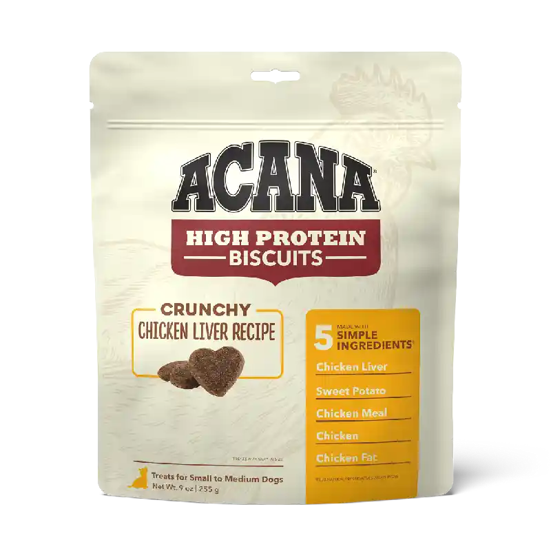 Acana | Crunchy Biscuits Chicken Liver Small (DNO)
