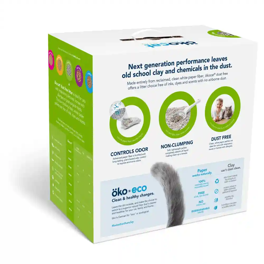 Oko Cat | Dust Free Paper Pellets 8-lb