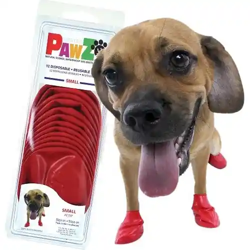 Pawz | Boots Small to 2.5" Red 12 pk