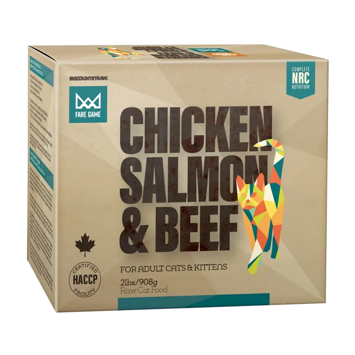 BCR | Cat - Fare Game Ckn Slmn Bf 2-lb