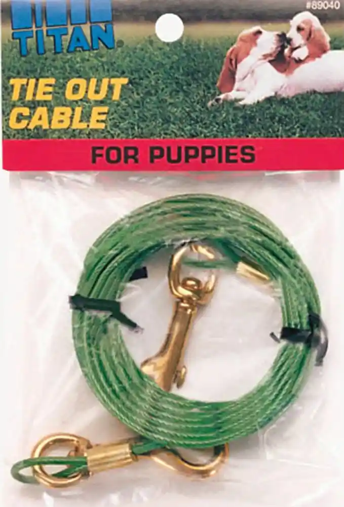 Puppy Tie Out Cable -12'