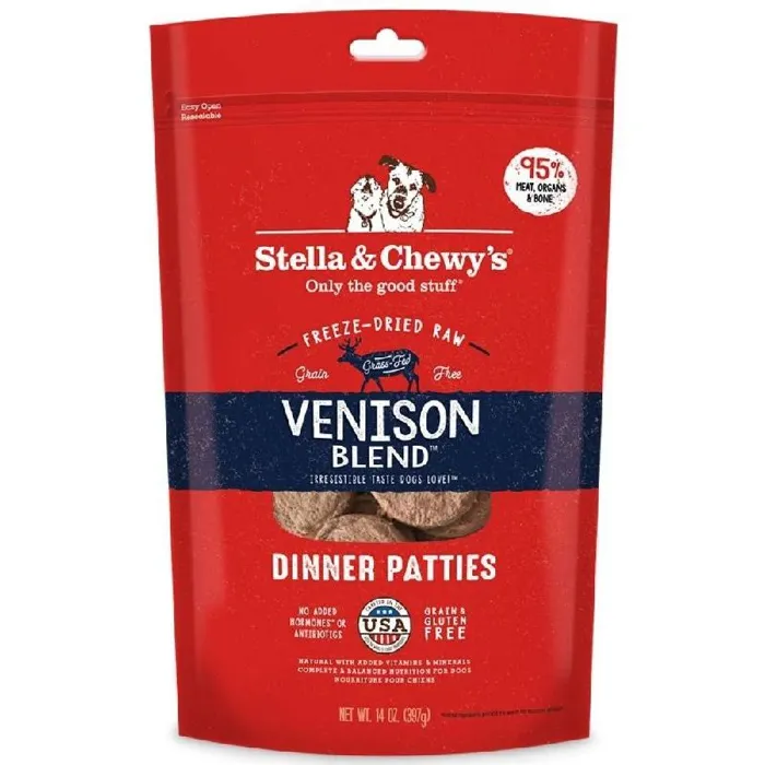 S&C | Dog - FD Simply Venison Patties 14oz
