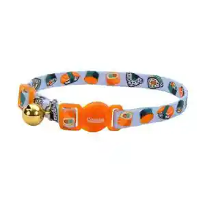 Safe Cat | Breakaway Collar Blue Sushi 3/8x12"