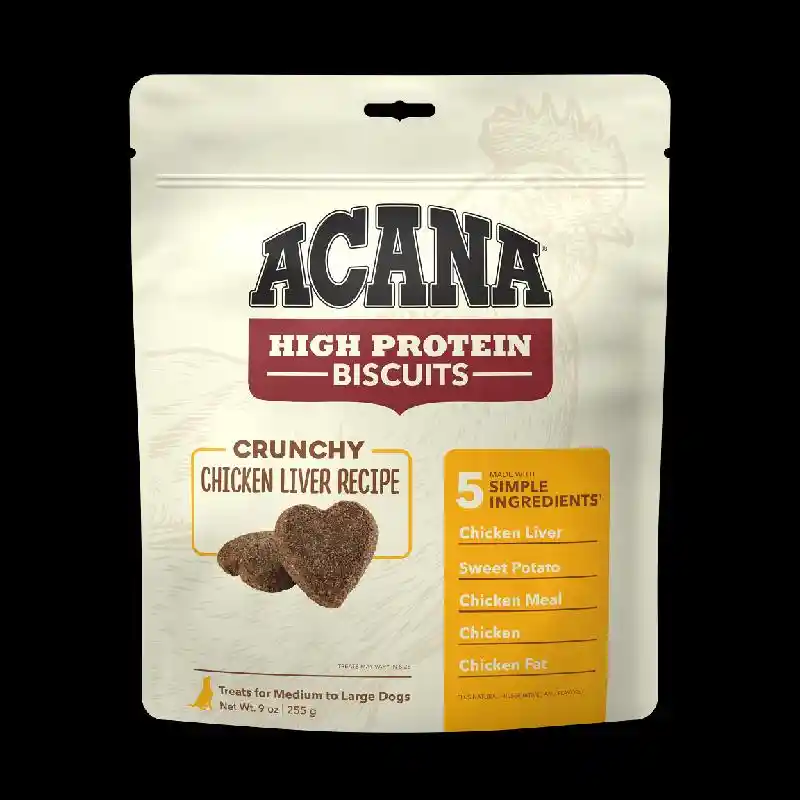 Acana | Crunchy Biscuits Chicken Liver Small (DNO)