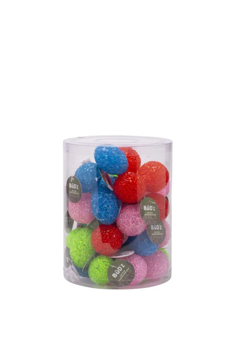 Budz | Cat - Colour Crystal Balls w/ Bell Jar 30-ct
