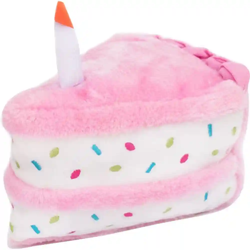 ZippyPaws | Birthday Cake Toy Pink