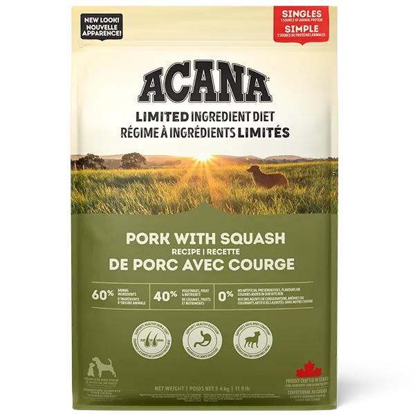 Acana | Dog - Pork & Squash 5.4kg