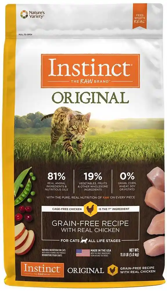 Instinct | Cat - Original Real Chicken 5-lb