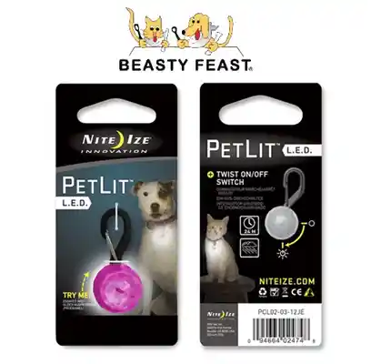 Nite Ize | Petlit Led Collar Light Pink (DNO)
