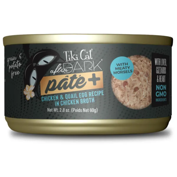 Tiki Cat | After Dark Ckn & Quail Egg 12/2.8-oz