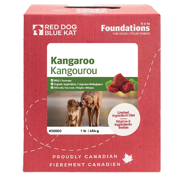 RDBK | Dog Foundations Kangaroo 1Lb BOX is 8