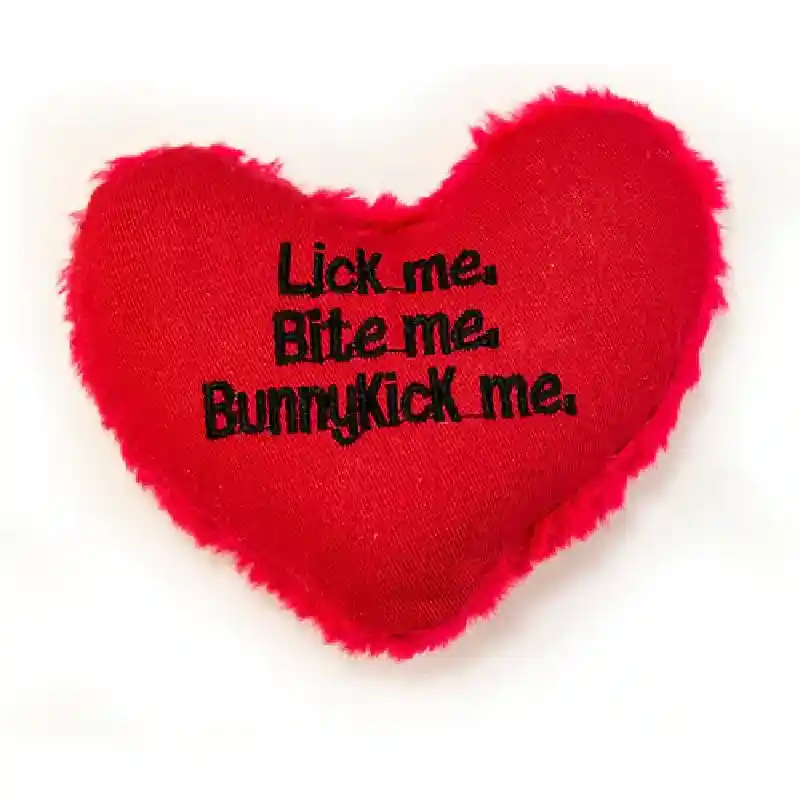 Yeowww! Heart Attack Lick Me. Bite Me. Bunnykick Me