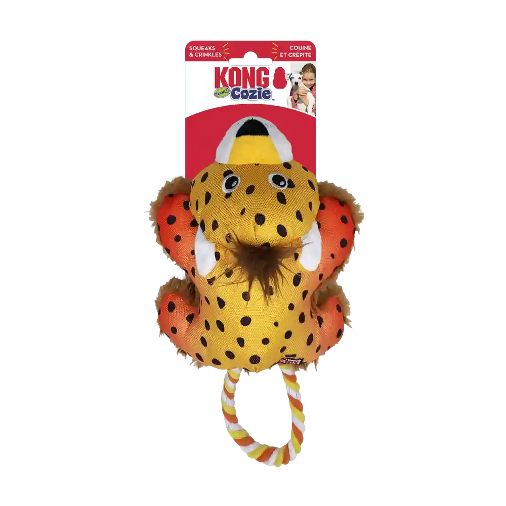 KONG | Cozie Tuggz Cheetah Medium/Large