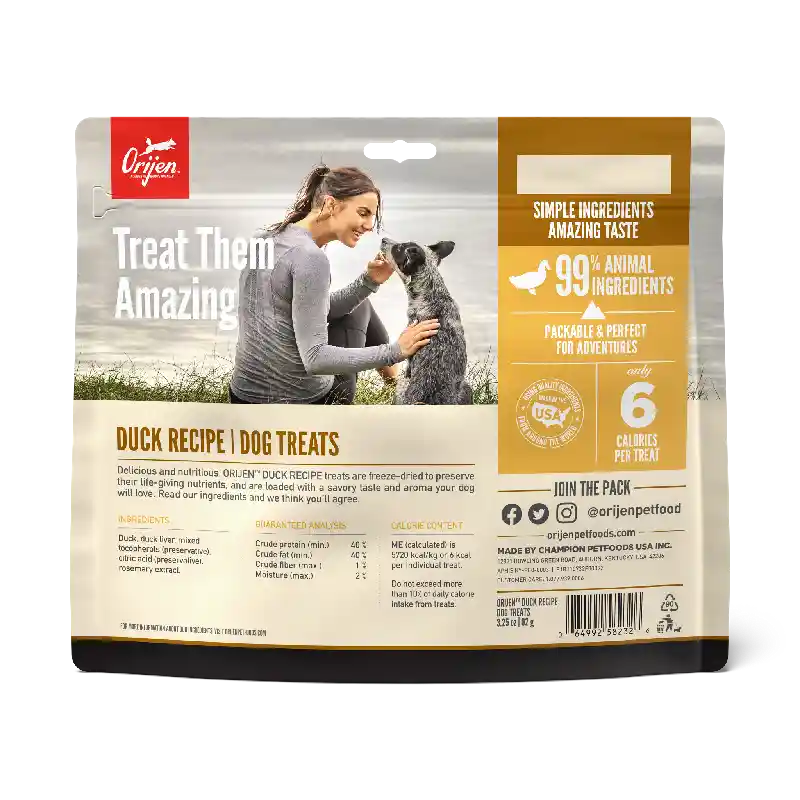Orijen | Dog - FD Duck Treats 3.25-oz
