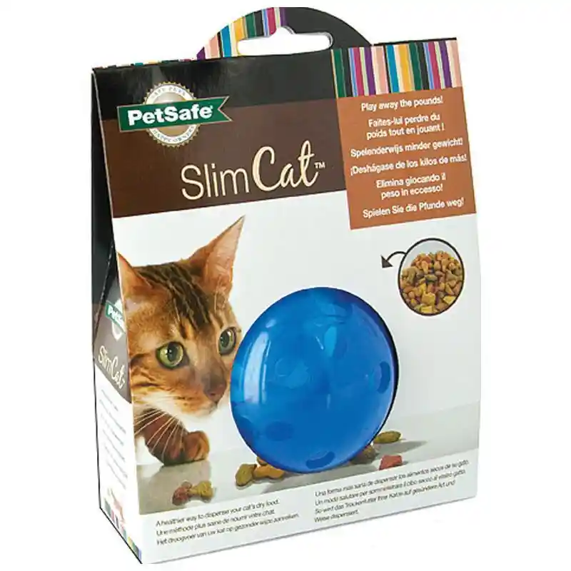 PetSafe | Slimcat Feeder Ball Blue