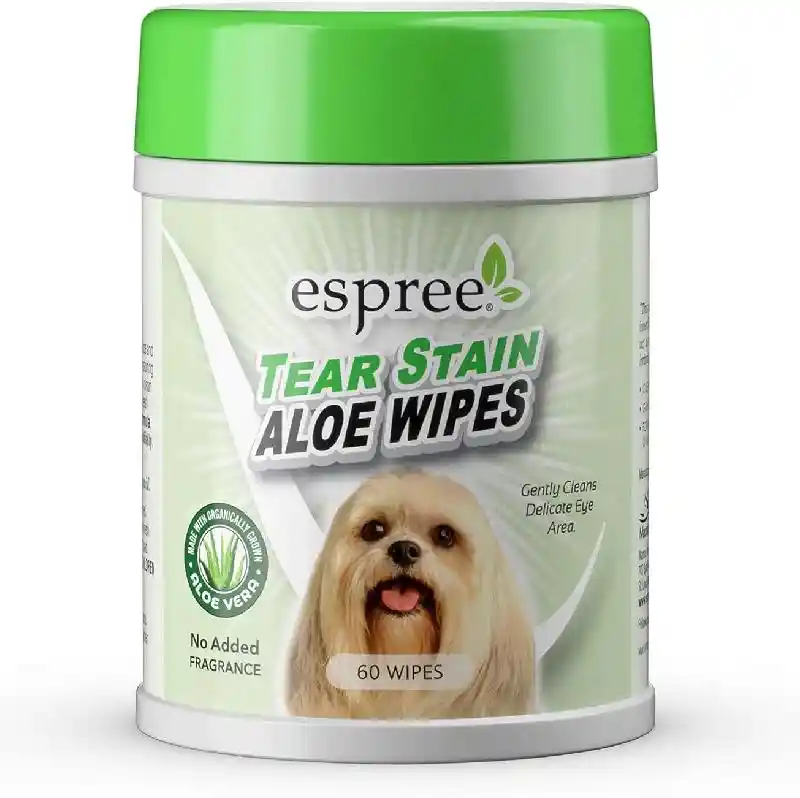 Espree | Tear Stain Aloe Wipes 60-ct
