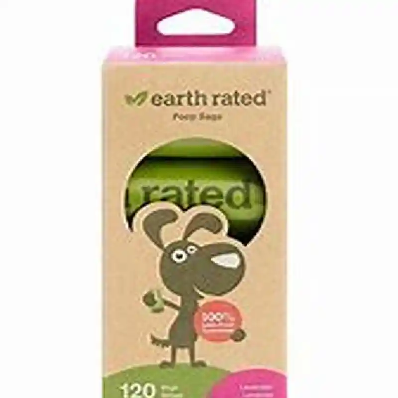 Earth Rated | Lavender Refills 8 Rolls 120 Bags