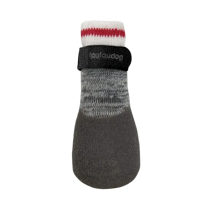 FouFou | Rubber Dipped Socks Charcoal XSmall
