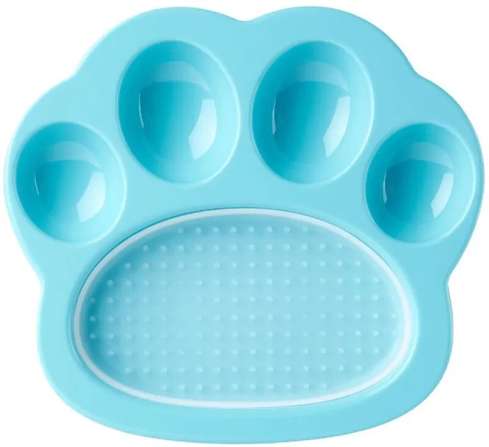 PDH | Paw Mini Slow Feeder & Lick Pad Blue