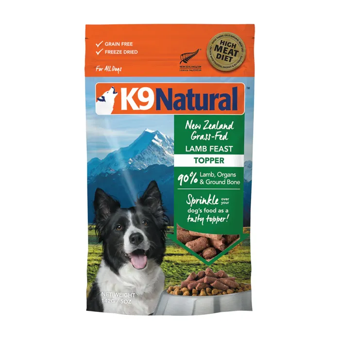 K9 Nat | Topper Lamb Feast 5-oz