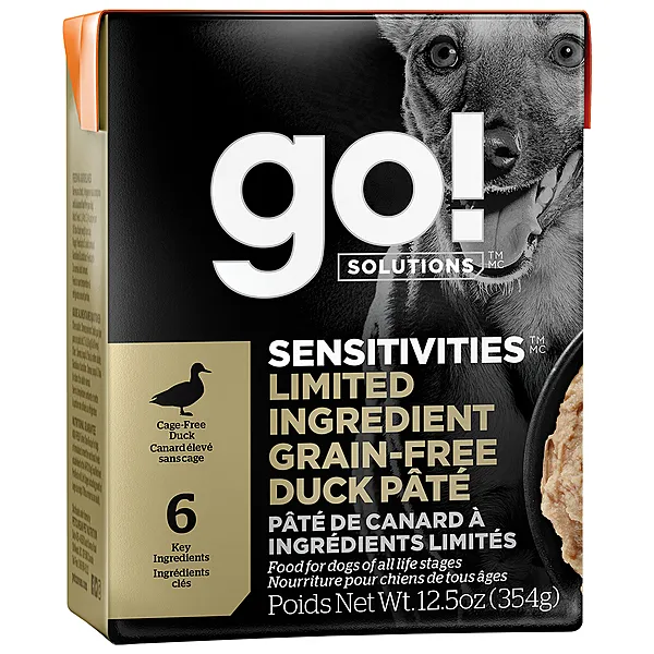GO! | Dog - Sensitivities GF Duck 12/12.5-oz
