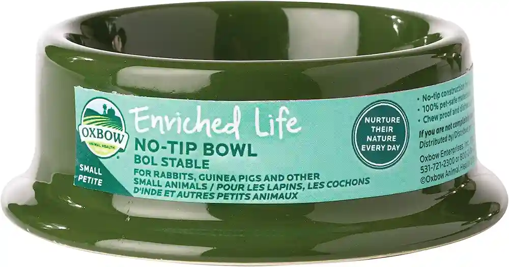 OXBOW | No Tip Bowl  Small Moss Green